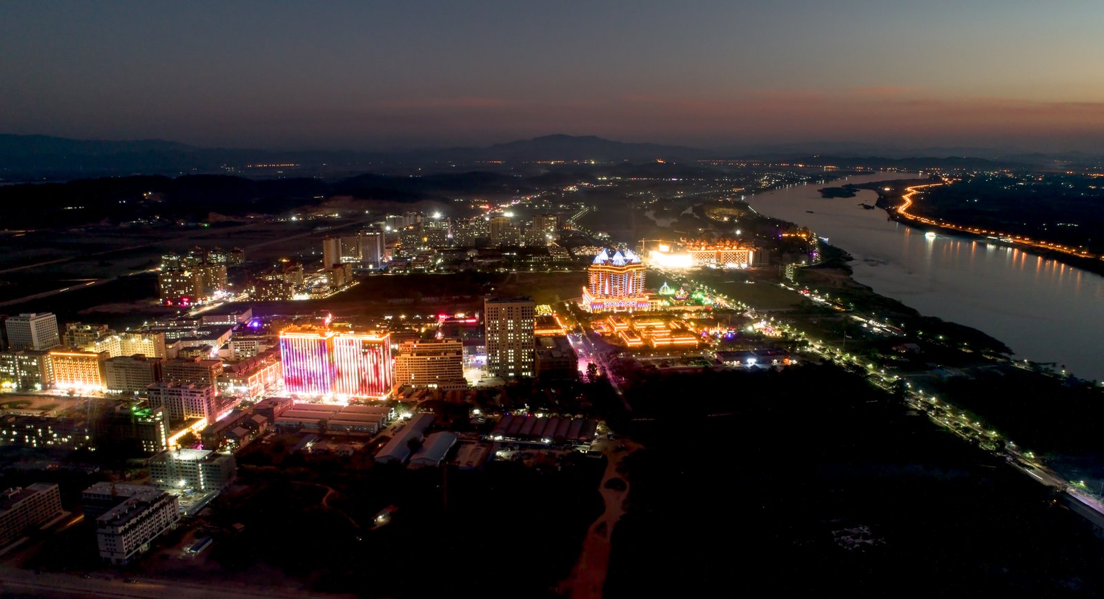 Golden Triangle Special Economic Zone, Laos. Source : Wikipedia
